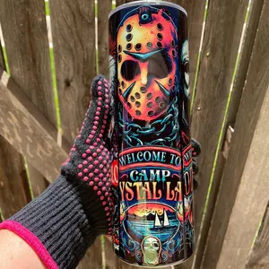 20oz Tumbler - Horror Faces