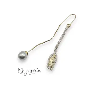 SAN JUDAS DANGLE EARRINGS (0698)