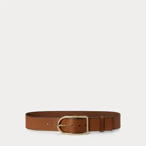 Polo Ralph Lauren - Curved-Buckle Leather Belt