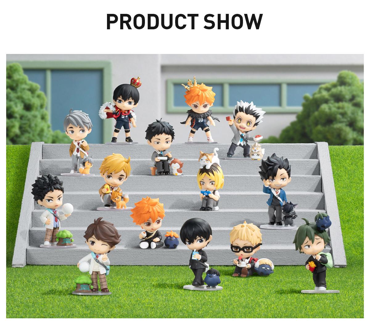 POP MART Haikyu!! Off-Court Vibes Series Figures Blind Box Collectible Mystery Gift