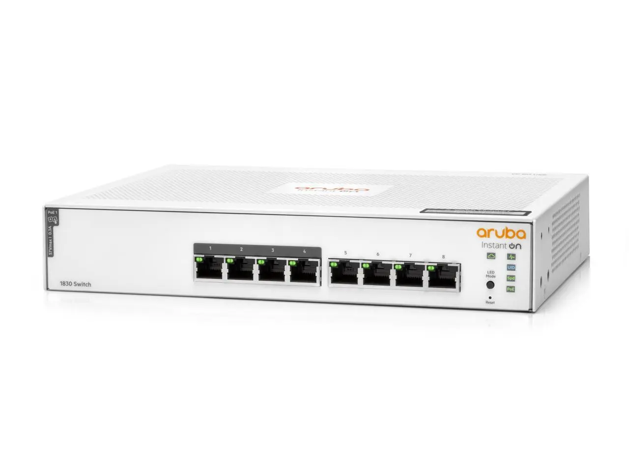 HPE Networking Instant On Switch 8p Gigabit CL4 PoE 65W 1830 (JL811A#ABA)