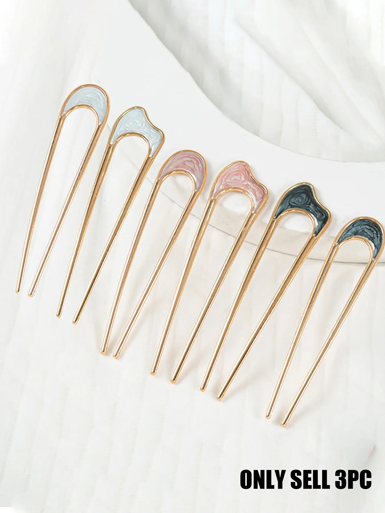Elegant French Style U-Shaped Hair Forks, Vintage Upward Clip Fashion Hair Accessories for Women, All-Season Classical Hair Clips, Nostalgic Hair Accessory Styling, Hair Clip Set, U Shaped Hair Pins, Hairpins