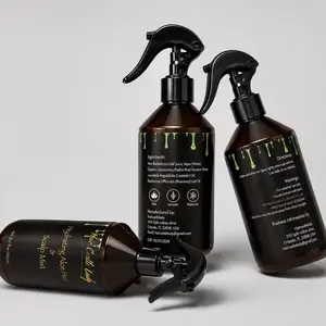 Hydrating Aloe Hair & Scalp Mist Infused With Lavender & Rosemary Essential Oils Helps Hydrate, Refresh & Nourish Hair and Scalp Botanical Plant-Based Formula • Net 16.9 Fl oz (500 mL)