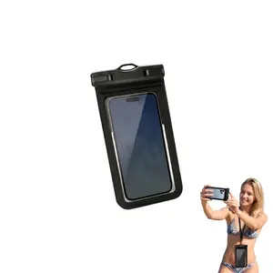 Waterproof Phone Pouch, Universal Touch-Sensitive Dry Bag with Lanyard, for Beach, Swimming, Kayaking and Outdoor Activities
