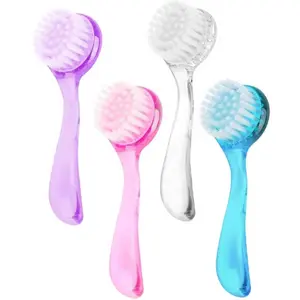 4pcs Soft Nail Brush Set, Cleaning Brushes, Five Nail Brushes, Pedicure Tools for Men and Women, 4 Colors Available