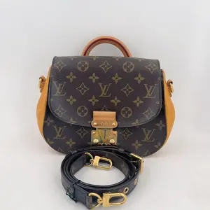 Pre-owned Louis Vuitton leather Crossbody Bags Monogram Canvas Eden Bag