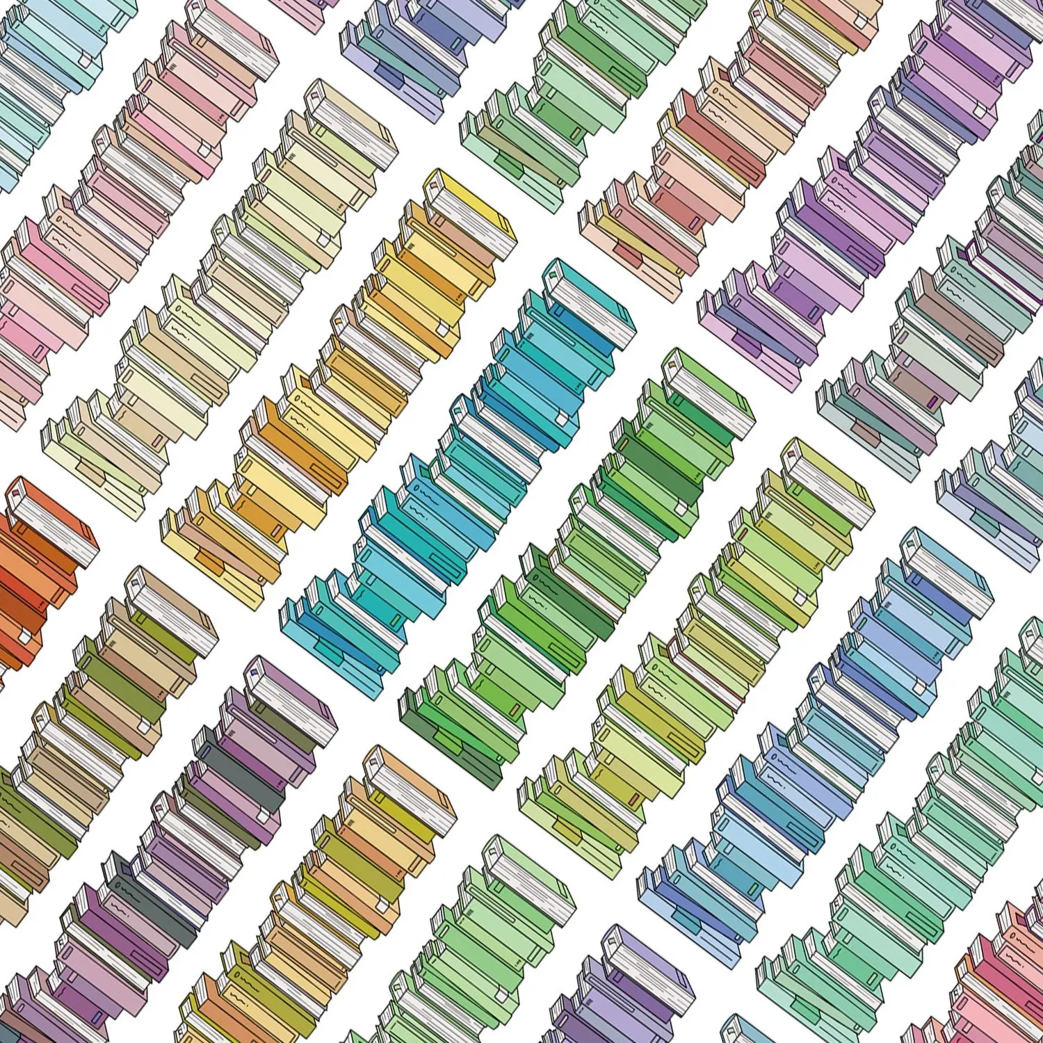 30 Pcs Reading Bookmarks Series, Simple Hand Account Artistic Creative Material, Paper Bookmarks DIY, Flat Sticker Type