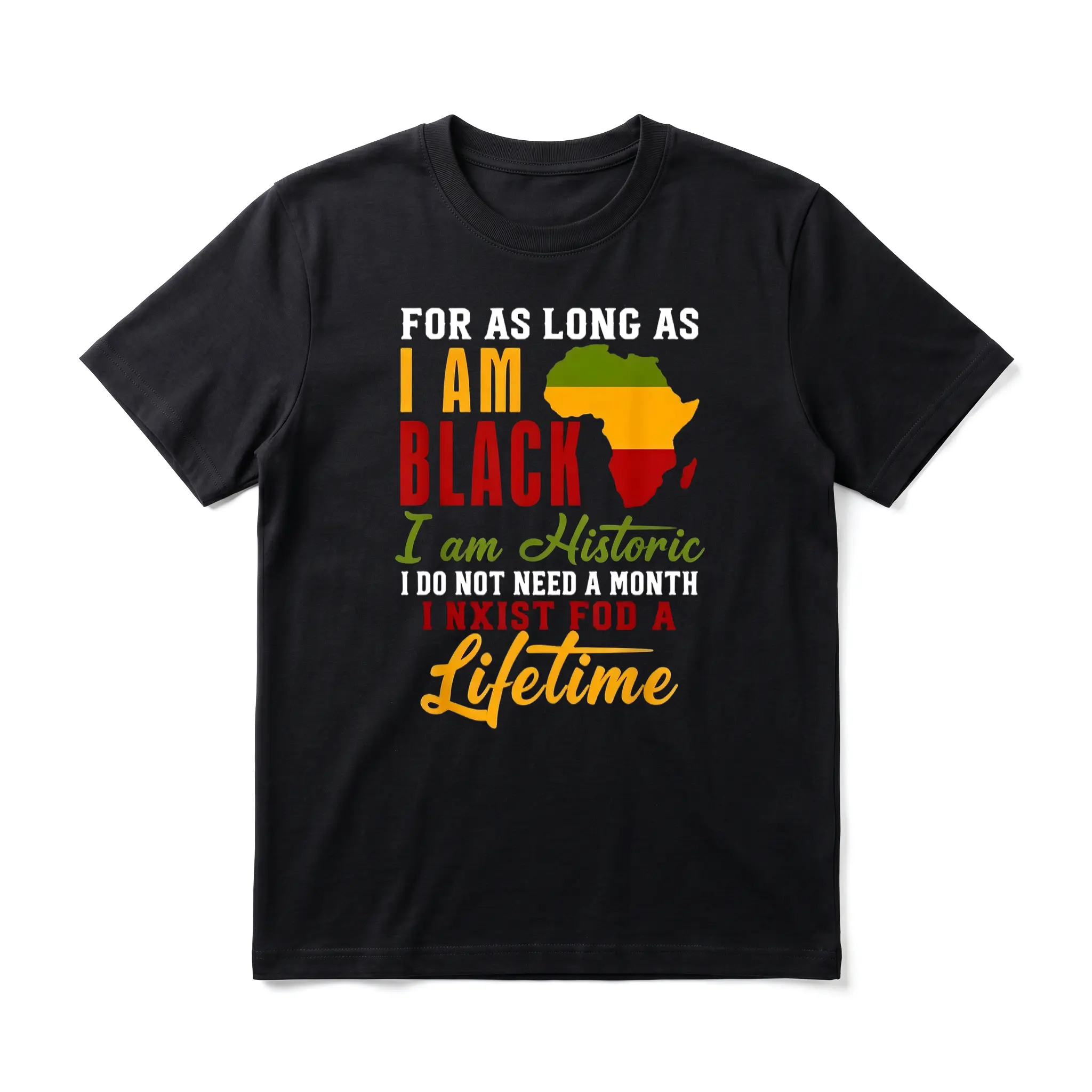 African Heritage Pride Men's Graphic TShirt,  Short Sleeve Soft Top, Bold Typography Graphic Print Design, for Daily Wear, Streetwear, Juneteenth, Gift for Men, Women and Friends