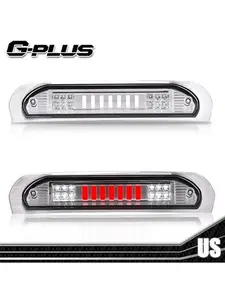 LED 3rd Tail Brake Light Cargo Lamp Clear Fit For 02-09 Dodge Ram 1500 2500 Upgraded Version