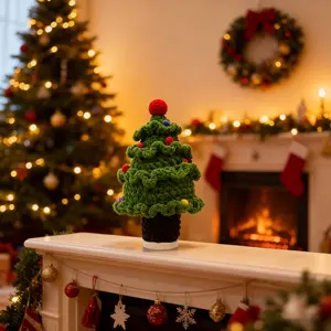 2025 New Christmas Tree Ornaments, Crocheted Crafts, Creative Christmas Gifts for Close Friends