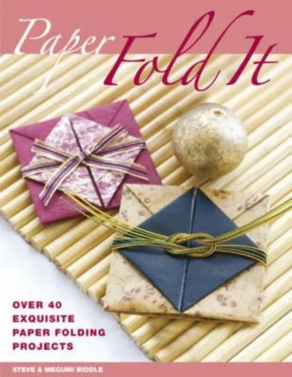 USED Book - Paper: Fold It: Over 40 Exquisite Paper Folding Projects by Biddle, Steve (Paperback) - english