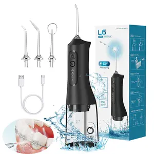 L6/C5 Water Flosser: Wireless, Portable Oral Irrigator  Powerful, Rechargeable, Waterproof Electric Toothbrush  Suitable for Braces and Sensitive Teeth  Rechargeable, Portable, Wireless Oral Irrigator  Ideal for Home and Travel