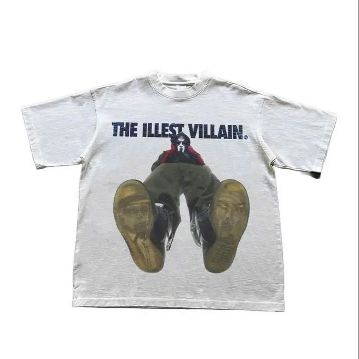 MF Doom The Illest Villain T- shirt, Graphic Tees, Shirt for Him or Her Crewneck Classic