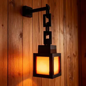 Pixel Torch Night Light - 16 Color Changing LED Mood Lamp for Gamer Room Decor - Wall Mountable & USB Rechargeable - Perfect Gift for Gamers & Cosplay Fans