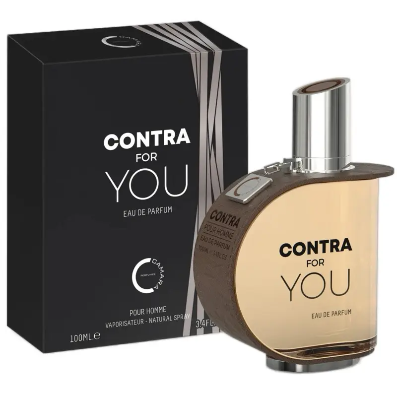 Contra Pour Homme For You Camara Eau de Parfum 100ml 3.4oz Made in UAE