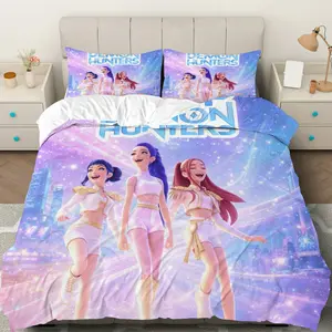 3PCS Duvet Cover Set, 1 Duvet+2 Pillowcases(Without filler), Fantasy Sci-Fi Galaxy Team theme, Christmas bedding set, Stylish Cozy Suitable for decoration bedroom living room dorm studio.