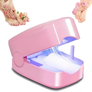 FDA Cleared KTS Nail Fungus Laser Treatment Device 7-Minute Home Treatment for Hand Toenail Fungal Infections Fast-acting Nail Care Portable Dual-Light Device