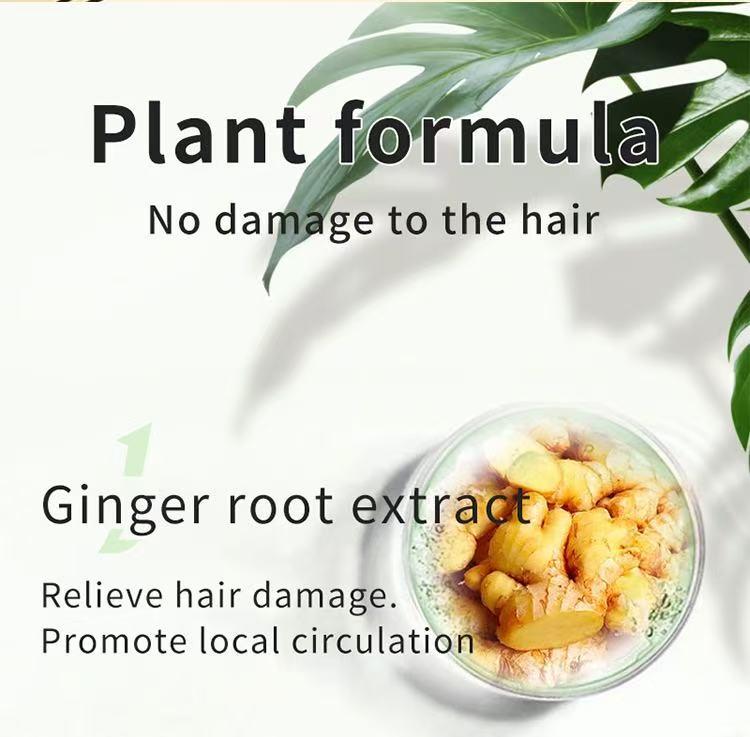 Hair Dye Home Use Dye Comb（Two-bottle set） Integrated Convenient Plant Essence Cream Ash Brown Ash Blonde Highlights No Damage Mild Haircare