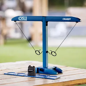 HOOKS! XPLR Collegiate Edition Hook and Ring Toss Game - Portable Metal Outdoor Tailgate Multiplayer Game - NCAA Licensed