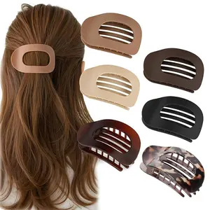Duckbill Hair Clips for Women, Simple Elegant flat hair clips for Thick Thin Long Short Hairs (6Pcs,Mix-A)