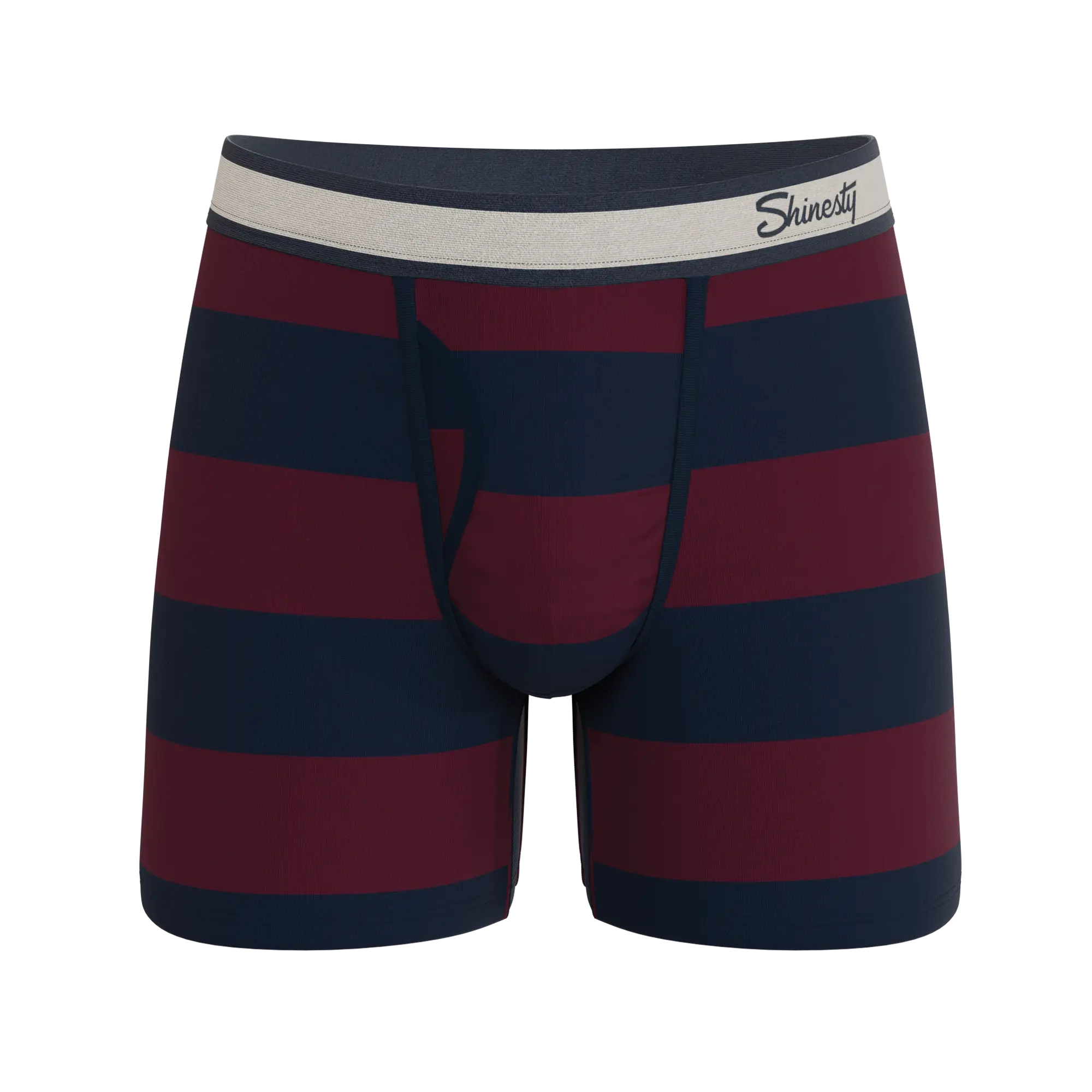 The Pitch | Shinesty Rugby Stripe Ball Hammock® Pouch Underwear With Fly