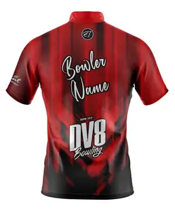DV8 Bowling jersey “Carmine” Custom Name