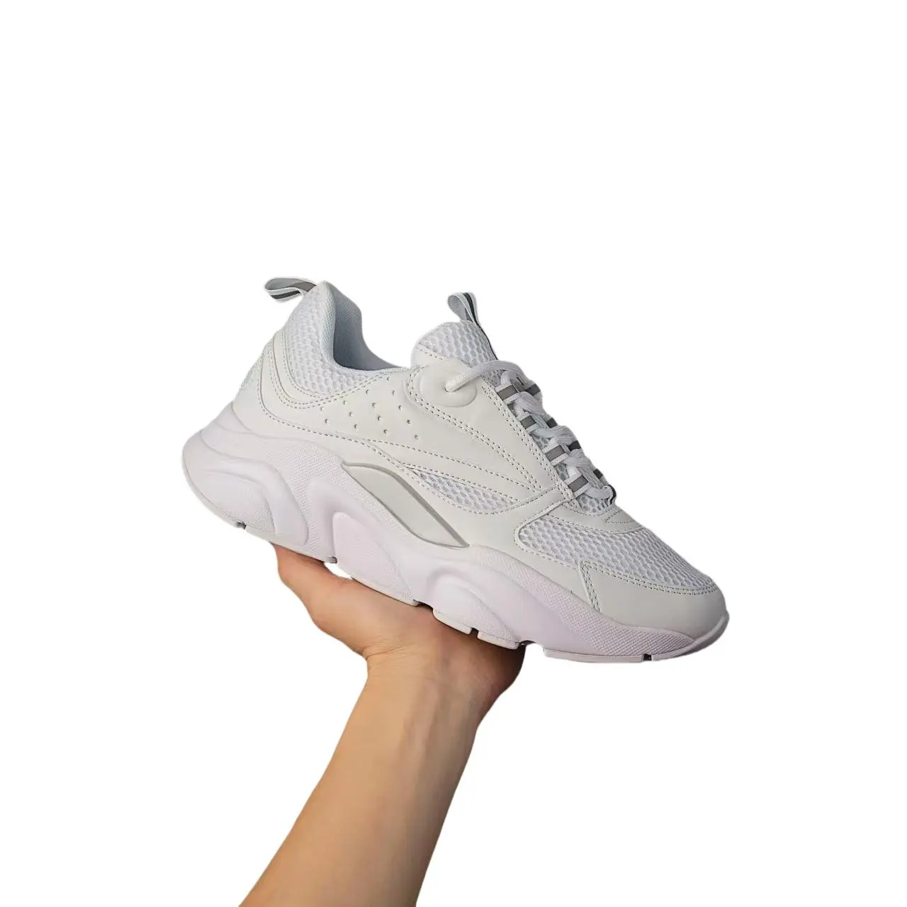 All white