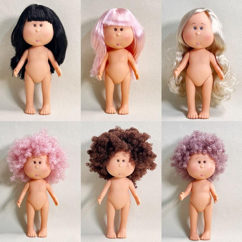 24cm Spanish Potato Doll Mia Toy Set, Bjd Dolls Soft Plastic Girl Toys, Perfect Gift for Kids, High-Quality Playthings