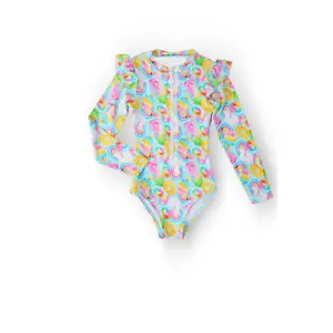 Pool Party L/S Flutter One-Piece Swimsuit