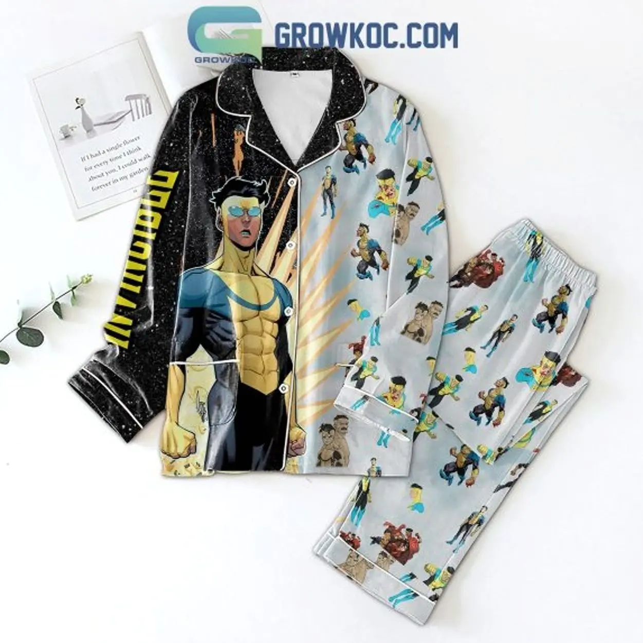 Invincible Super Hero Pajamas Set