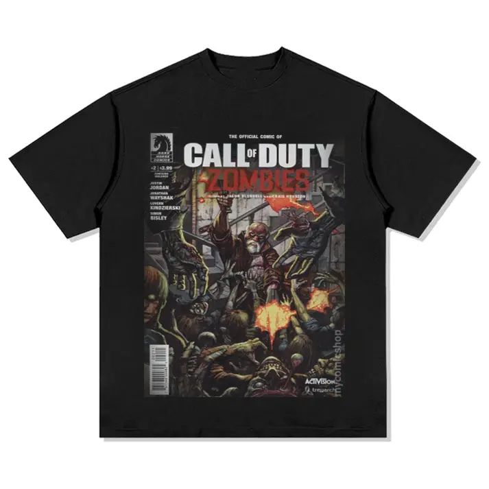 Call of Duty Black Ops Zombies Perk Cola T Shirt Gift For Fans Zombie Shooter Tee