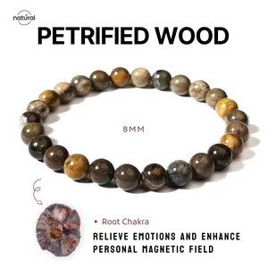 Natural  Friendship Bracelet 6-12mm | Real Crystal Healing for Everyone - Kids to Adults | Authentic Energy, Springtok