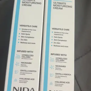 Product Review of NIDA Youthful Formula Ultimate Moisturizing Cream (100mL) / Collagen, Niacinamide, Centella Asiatica, Hyaluronic Acid / Wrinkles, Dark Spots, Skincare Hydrating Daily Moisturizer Moisture Hydrate from ╰** M**l F**s ☆**