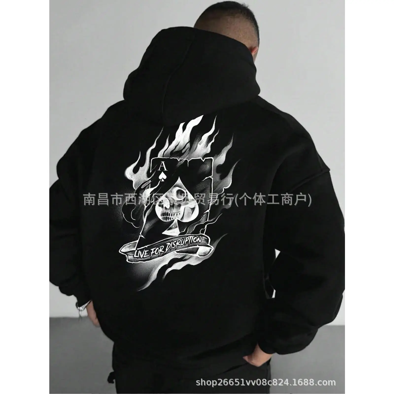 High quality fabric hoodie ZH07