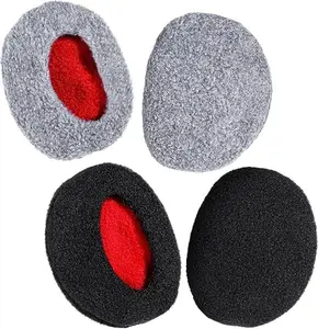 2 Pairs Bandless Unisex Earmuffs for Winter Windproof Ear Warmers Double Coverage for Cold Weather Outdoor Activities Essential Comfortable Design