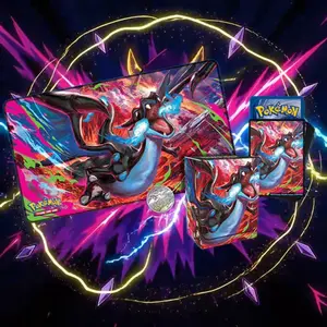 Charizard Mega Ultra Premium Playmat/Deck Box And Sleeves Combo