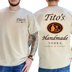 Tito's Handmade Vodka 2 Sided T-Shirt - Unisex Shirt For Men And Women, Graphic Tees - Trendy Shirt Menswear Top