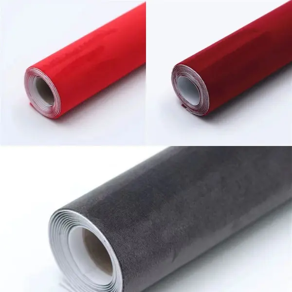 50*140,Self Adhesive Suede Leather Fabric Sticker Peel and Stick Faux Suede Sheets for Home Car Interior DIY Craft Upholstery