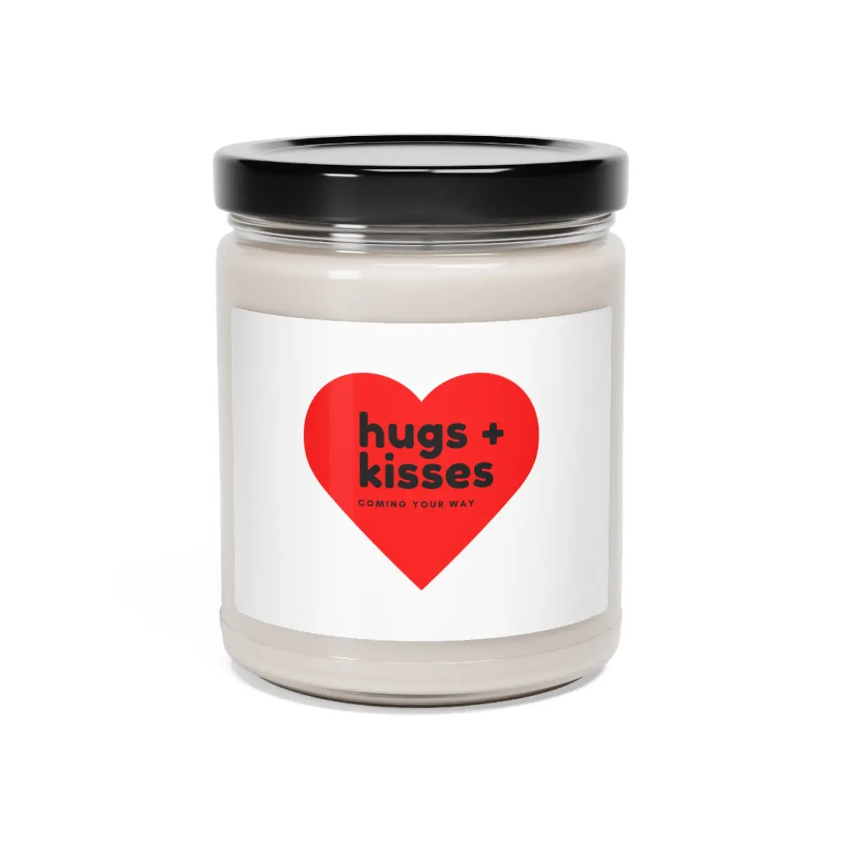 Send a Hug Candle | Sorry For Your Loss Gift | Personalized Soy Candle | Condolence Gift | Sympathy Gift | Grief Gift | Mourning Gift, Scented Soy Candle, 9oz