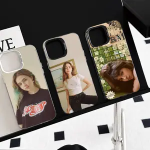 1PC Charm Singer Clairo Phone Case IMD Fashion Color Silver Shell For IPhone 16 15 14 13 12 11 Pro Max Plus IPhone 16 Case Premium Phone Case Deals For You