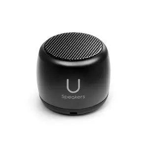 U Micro Speaker | Coin-Sized Portable Wireless Bluetooth 5.0 with Built-in Mic & Remote Shutter | Perfect Little Speaker for Home, Parties, Activities! Tiny Device, Rich Sound