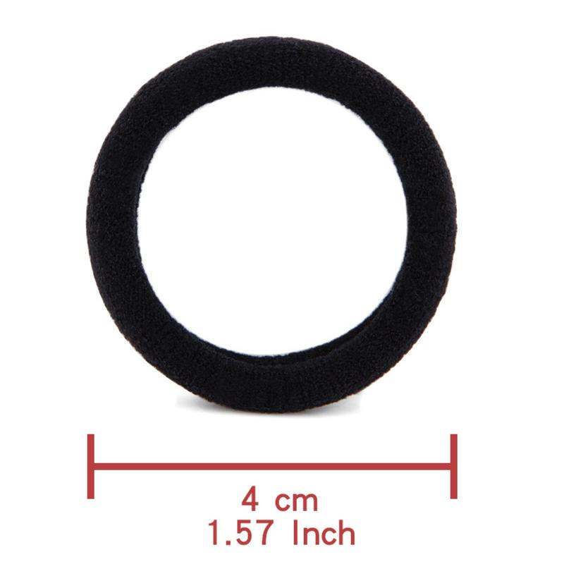 50pcs unisex cotton wide brimmed headband with no marks, anti slip, and no damage to hair ponytail accessories (mix colors freely), no damage to hair,