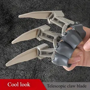 Valentine's Day Gift Birthday Present, Cool Wolverine Claw Finger Covers (single Hand 3 Fingers Pack, Dual Hands 6 Fingers Packs)