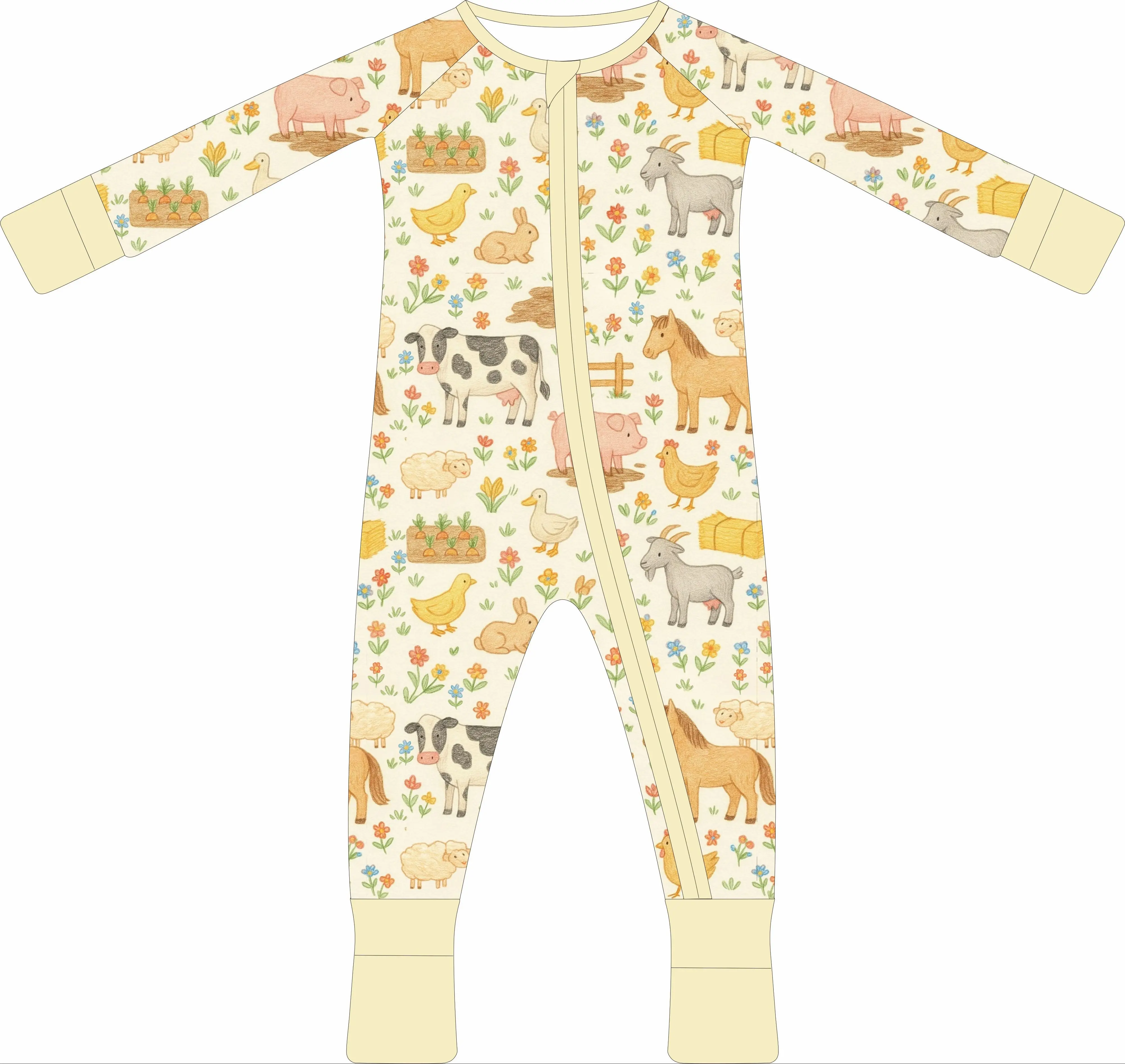 Pasture Pals Bamboo Zippy Pajamas
