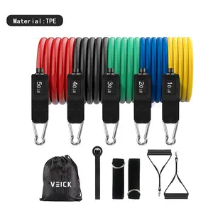 Resistance Band Set, Resistance Bands with Handles for Men and Women, Exercising Bands for Fitness Weights Work Out at Home, Home Workout Equipment