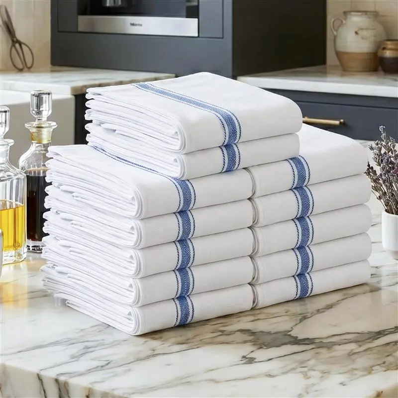 Utopia Towels Dish Towels 12 Pack – 100% Cotton Absorbent Kitchen Cleaning Lightweight Towels Soft Lint-Free 15x25 Inch Utopia Towels Dish Towels 12 Pack – 100% Cotton Absorbent Kitchen Cleaning Lightweight Towels Soft Lint-Free 15x25 Inch
