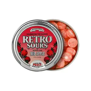Iconic Candy Retro Sours Tangerine Flavor - Original Recipe Classic Candy for Nostalgic Treat Lovers Altoids Sours Return