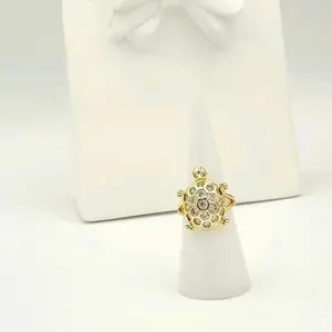 Yudijewerly # 3065 Turtle Ring