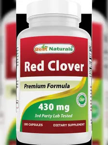 Best Naturals Red Clover 430 mg 180 Capsules