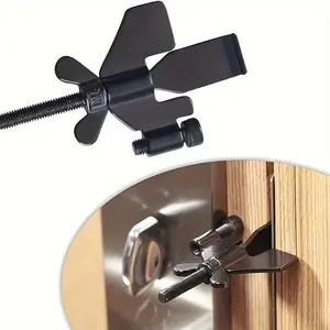 Heavy-Duty Adjustable Portable Door Locks Hardware, Ideal for Home & Hotel Security, Enhances Safety with Secure Fit Design, Perfect for Daily Use